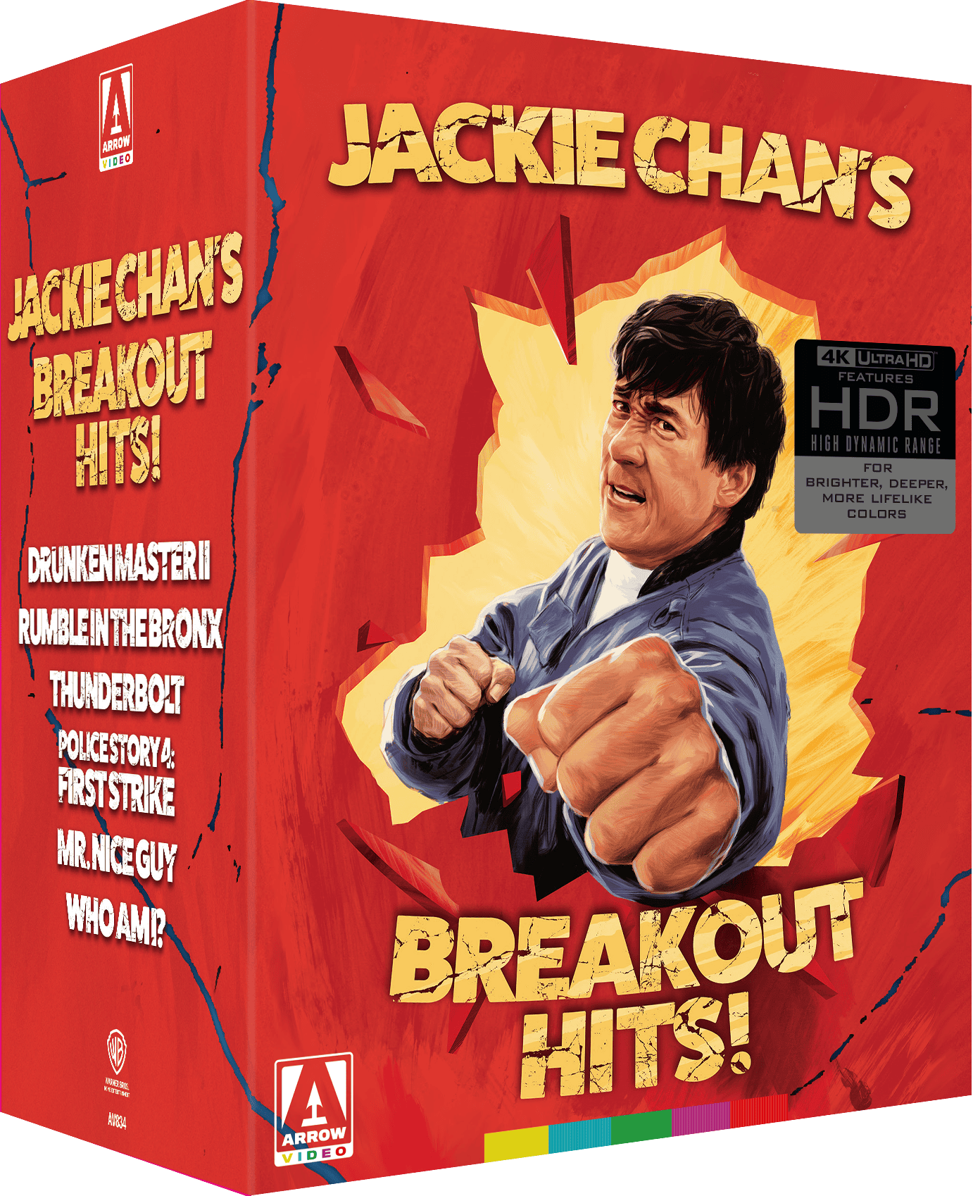 Jackie Chan's Breakout Hits! (LE Arrow US 4k UHD) Preorder